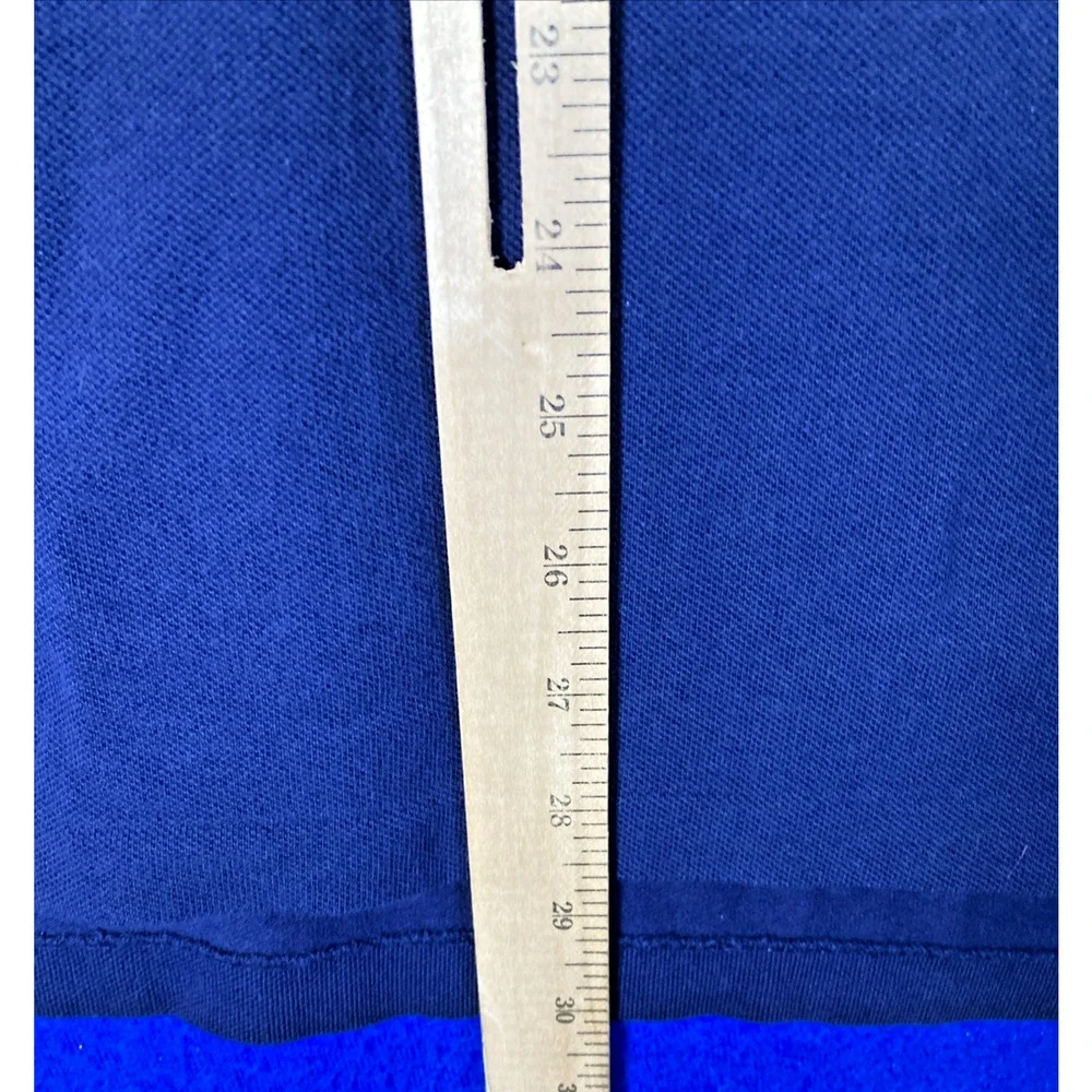 Polo By Ralph Lauren Men XXL Royal Blue Polo Shirt Short Sleeve red pony